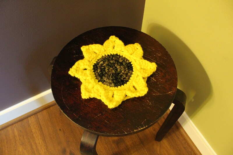 Sunflower Coasters, Set of 4